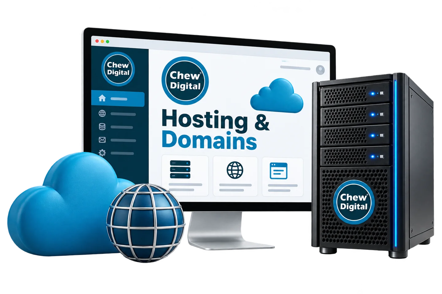 Illustrative Wirral Eco renewable-powered web hosting