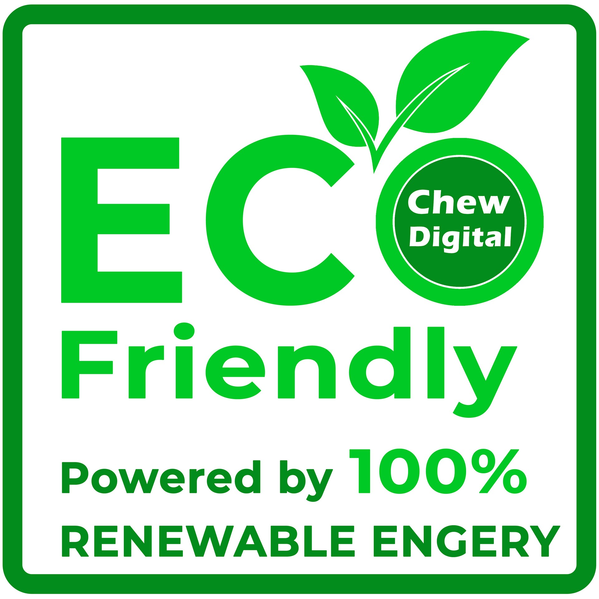 greenwebsiteslogobychewdigital